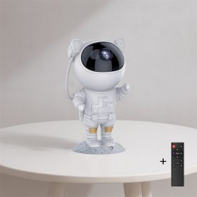 Proiector LED Astronaut Galaxy cu Telecomandă, USB – Lampă de Veghe pentru Copii