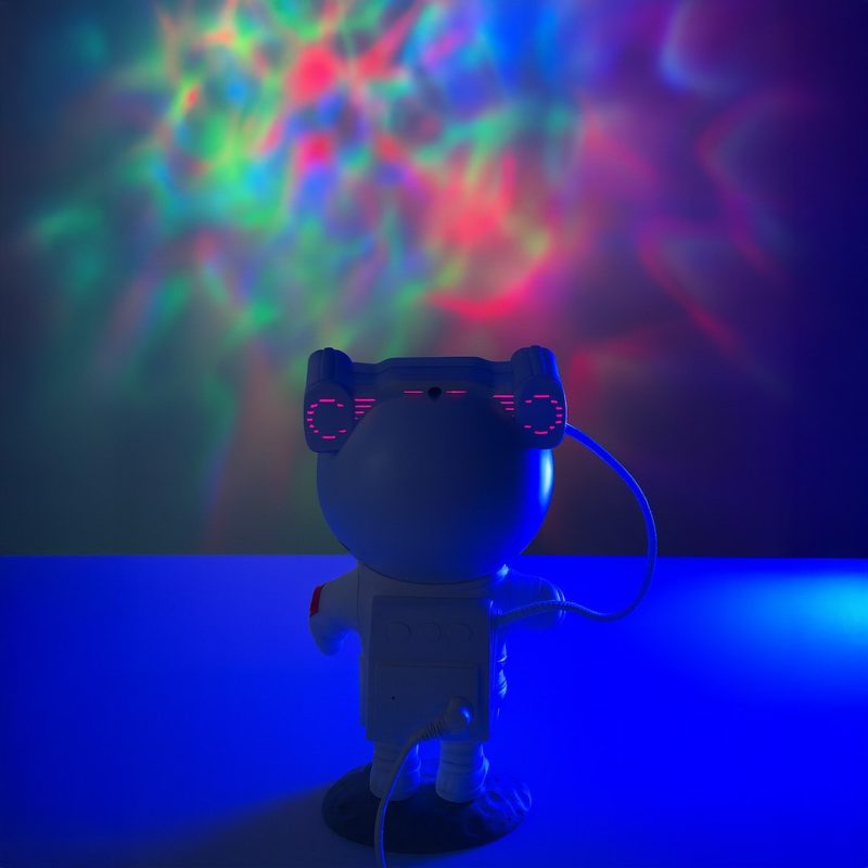 Proiector LED Astronaut Galaxy cu Telecomandă, USB – Lampă de Veghe pentru Copii - imagine 4